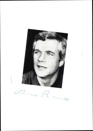 Ak Schauspieler Thomas Stroux, Portrait, Autogramm