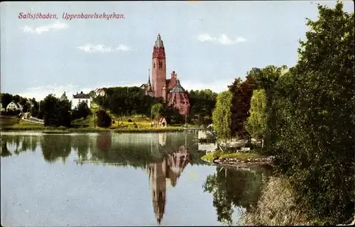 Ak Saltsjöbaden Schweden, Uppenbarelsekyrkan