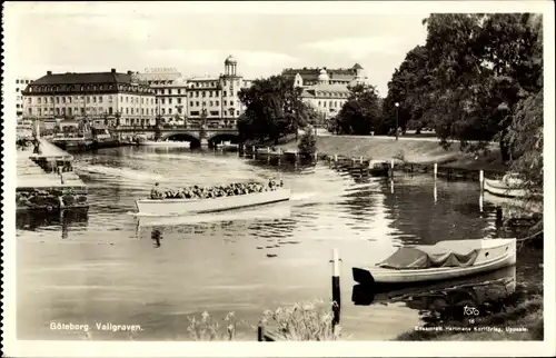 Ak Göteborg Schweden, Vallgraven