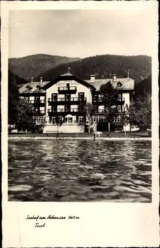 Ak Achensee in Tirol, Seehof, Hotel