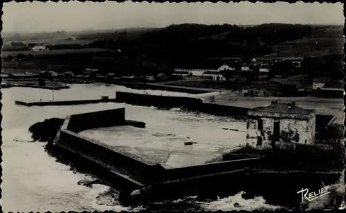 Algerischer Ak Tipasa, Der Hafen und Zoll