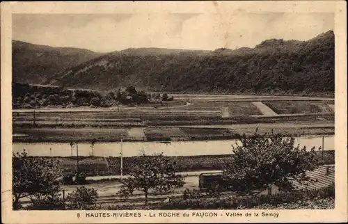 Ak Les Hautes Rivières Ardennes, Roche du Faucon, Semoy-Tal