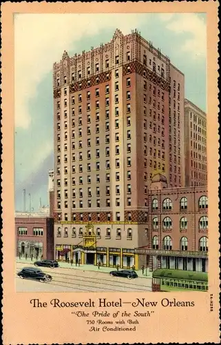 Ak New Orleans Louisiana USA, The Roosevelt Hotel