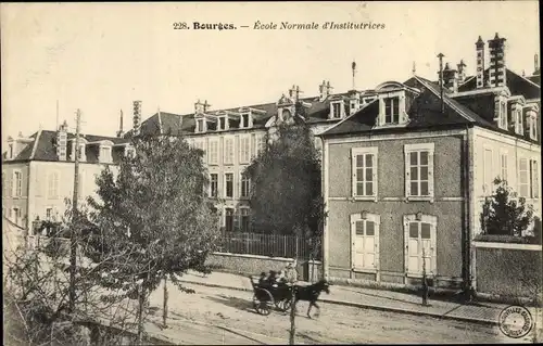 Ak Bourges Cher, Ecole Normale d'Institutrices