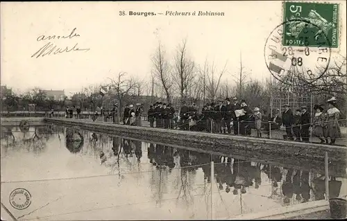 Ak Bourges Cher, Pecheurs a Robinson