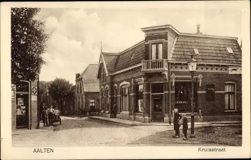 Ak Aalten Gelderland Niederlande, Kruisstraat