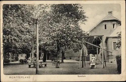 Ak Montferland Gelderland Niederlande, Spielplatz