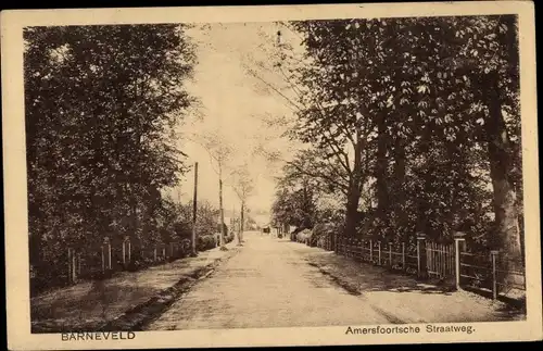 Ak Barneveld Gelderland, Amersfoortsche Straatweg