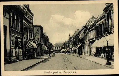 Ak Doetinchem Gelderland, Hamburgerstraat