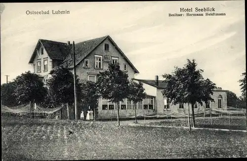 Ak Ostseebad Lubmin Vorpommern, Hotel Seeblick