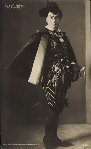 Ak Schauspieler Josef Kainz, Mephisto