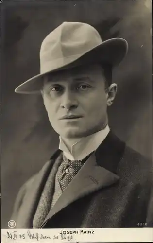 Ak Schauspieler Josef Kainz, Portrait