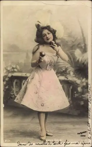Ak Schauspielerin Anna Held, Portrait, Reutlinger