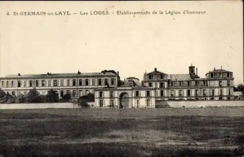Ak Saint Germain en Laye Yvelines, Les Loges, Gründung der Ehrenlegion