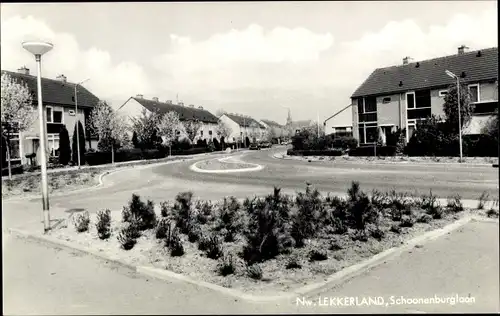 Ak Nieuw Lekkerland Molenlanden Südholland, Schoonenburglaan