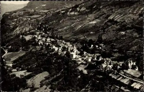 Ak Montagnieu Ain, Allgemeine Luftaufnahme