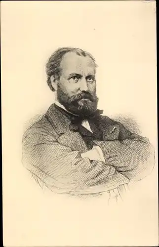 Ak Komponist Charles Francois Gounod, Portrait