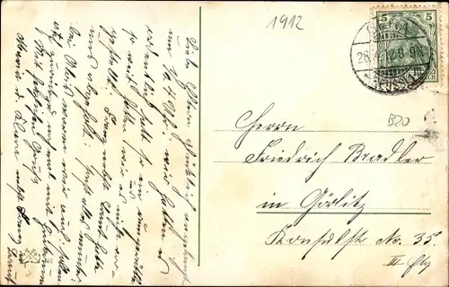 Ak Gera in Thüringen, Panorama