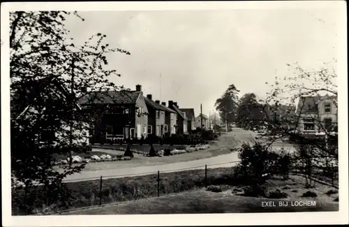 Ak Exel Lochem Gelderland, Dorfstraße