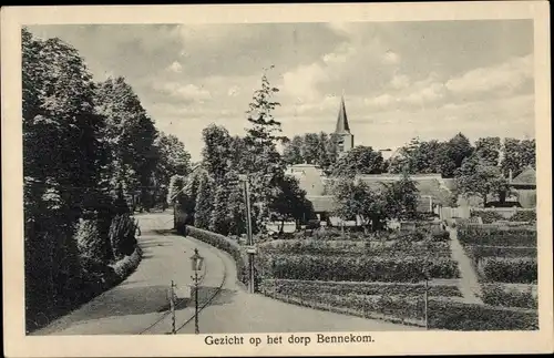 Ak Bennekom Gelderland, Teilansicht