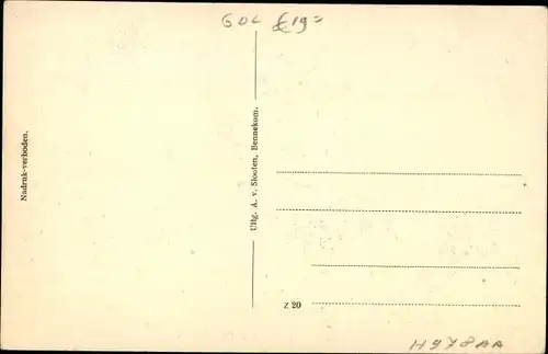 Ak Bennekom Gelderland, Teilansicht
