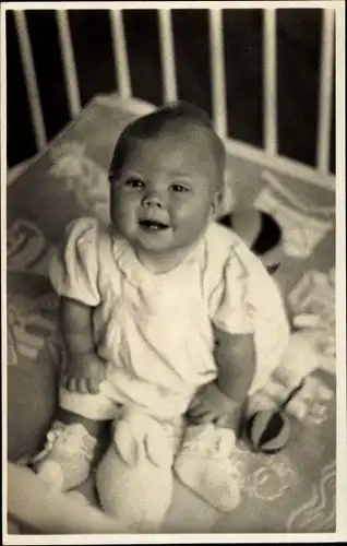 Ak Prinzessin Beatrix der Niederlande, Portrait als Baby