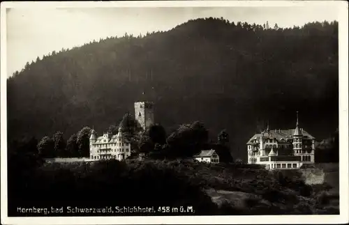 Ak Hornberg im Schwarzwald, Schlosshotel