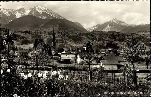 Ak Bergen im Chiemgau in Oberbayern, Hochfelln