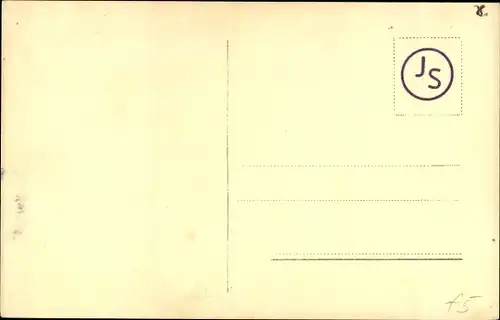 Ak Schauspieler Paul Richter, Portrait in Uniform, Autogramm