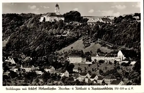 Ak Stühlingen im Schwarzwald Baden, Krankenhaus, Kurhaus, Kapuzinerkloster, Schloss Hohenlupfen