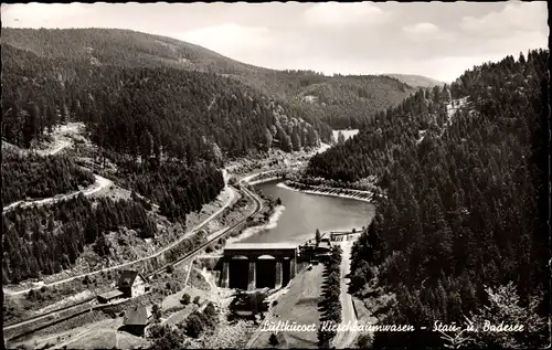 Ak Kirschbaumwasen Forbach im Schwarzwald, Murgtal, Stausee, Badesee