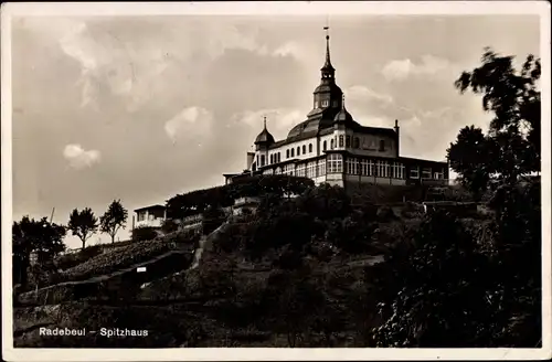 Ak Radebeul in Sachsen, Spitzhaus