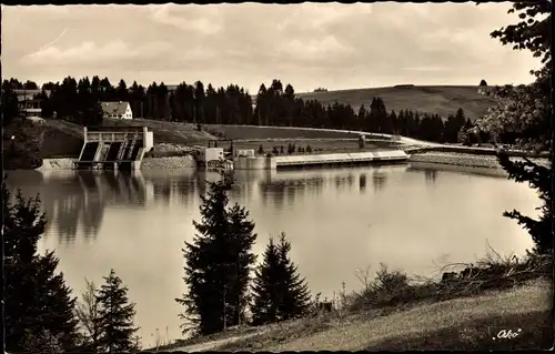 Ak Roßhaupten im Ostallgäu Schwaben, Lechspeicher der BAWAG