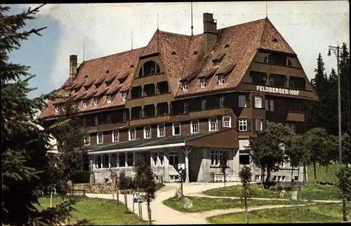Ak Feldberg im Schwarzwald, Hotel Feldberger Hof, Außenansicht