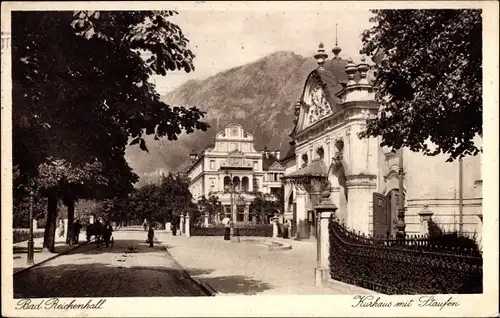 Ak Bad Reichenhall in Oberbayern, Kurhaus, Staufen