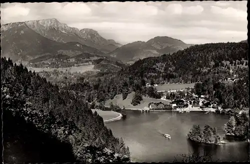 Ak Berchtesgaden in Oberbayern, Königsee, Hotel Schiffmeister