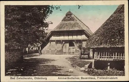 Ak Bad Zwischenahn in Oldenburg, Ammerländisches Bauernhaus, Freilandmuseum