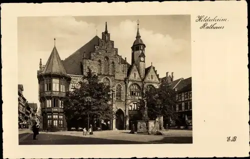 Ak Hildesheim in Niedersachsen, Rathaus