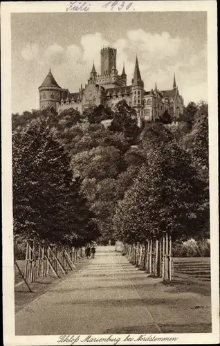 Ak Schulenburg Pattensen (bei Nordstemmen) an der Leine, Marienburg