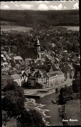 Ak Hann. Münden in Niedersachsen, Panorama