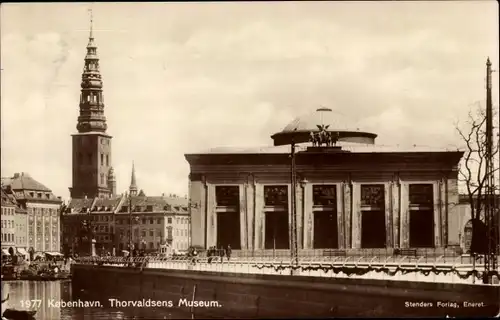 Ak København Kopenhagen Dänemark, Thorvaldsens Museum