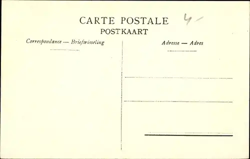 Ak Luithagen Mortsel Flandern Antwerpen, Chaussee d’Anvers