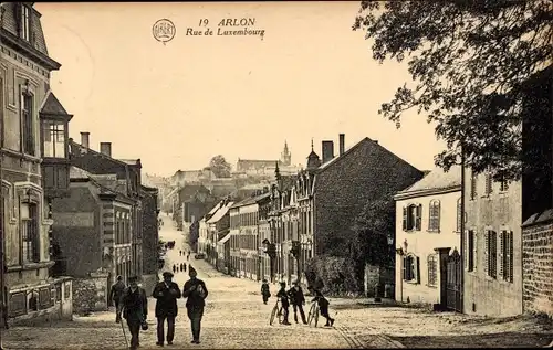 Ak Arlon Aarlen Wallonien Luxemburg, Rue de Luxembourg