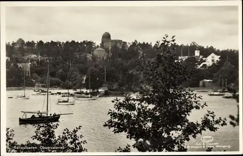 Ak Saltsjöbaden Schweden, Observatorium