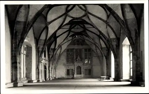 Ak Praha Prag Tschechien, Burg-Wladislawsaal