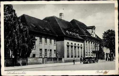 Ak Luckenwalde im Kreis Teltow Fläming, Bahnhof