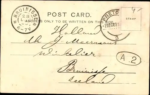 Ak Pretoria Südafrika, Church Street East