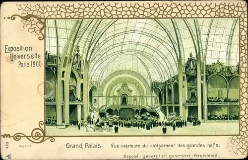 Litho-Weltausstellung Paris 1900, Grand Palais