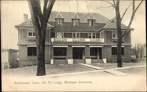 Ak Middletown Connecticut USA, Chi Psi Lodge, Wesleyan University