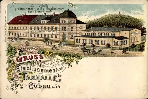 Litho Löbau in Sachsen, Etablissement Tonhalle